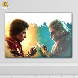 متال پوستر گیمینگ بازی اساسینز کرید (Assassins Creed) - کد 01