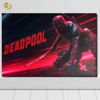 متال پوستر طرح ددپول (Deadpool) - کد 01