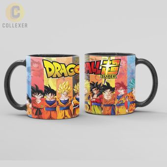 ماگ انیمه دراگون بال (Dragon Ball) کد 01 (معمولی ، مشکی ، حرارتی)