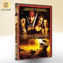 جعبه دی وی دی کلکسیونی مجموعه دزدان دریایی کارائیب (Pirates of the Caribbean Collection) کد 01