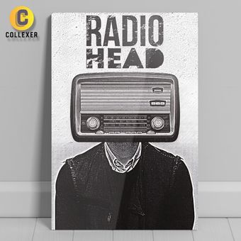 متال پوستر طرح گروه رادیو هد (Radio Head) - کد 01