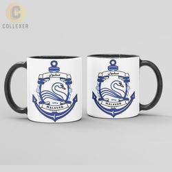 ماگ طرح تیم ملوان بندرانزلی (Malavan) کد 01 (سفید ، مشکی ، حرارتی)