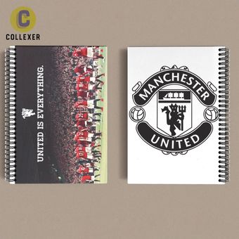 دفتر طرح تیم منچستریونایتد (Manchester United) کد 01 (دو رو چاپ )