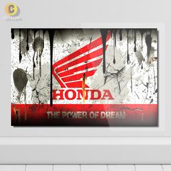 متال پوستر شرکت هوندا (Honda) - کد 01