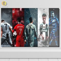 متال پوستر طرح کریستیانو رونالدو (Cristiano Ronaldo CR7) - کد 01