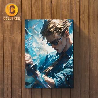 تابلو شاسی انیمه جوجوتسو کایسن طرح کِنتو نانامی (Kento Nanami) Jujutsu Kaisen - کد 01