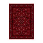 فرش ماشینی زانیس مدل افشان جدید زمینه لاکی