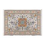 فرش ماشینی زانیس طرح اسلیمی جدید