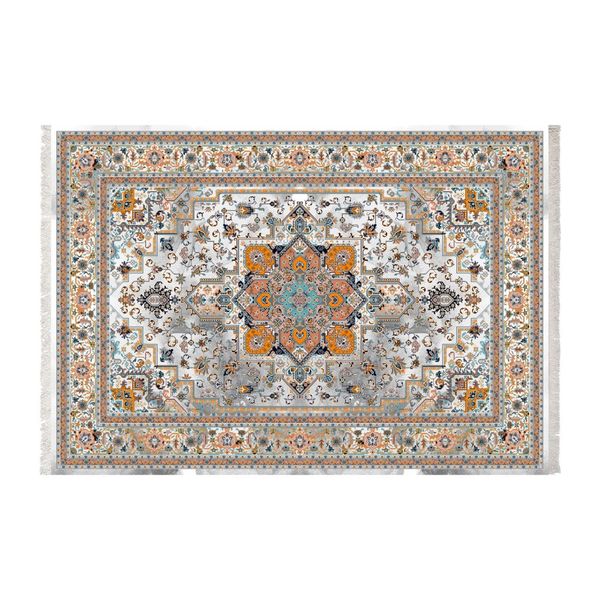 فرش ماشینی زانیس طرح اسلیمی جدید