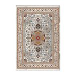 فرش ماشینی زانیس طرح اقتباسی زمینه روشن جدید