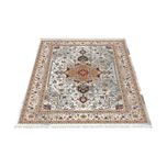 فرش ماشینی زانیس طرح اقتباسی زمینه روشن جدید