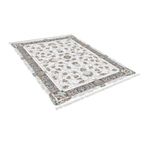 فرش ماشینی زانیس جدید زمینه سفید