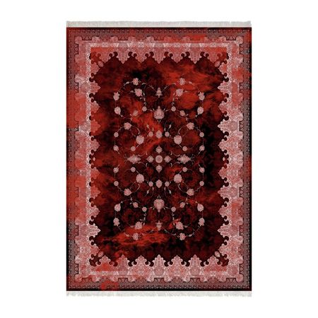 فرش ماشینی زانیس طرح جدید حاشیه دار