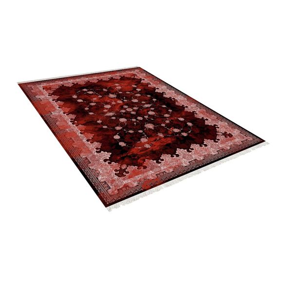 فرش ماشینی زانیس طرح جدید حاشیه دار