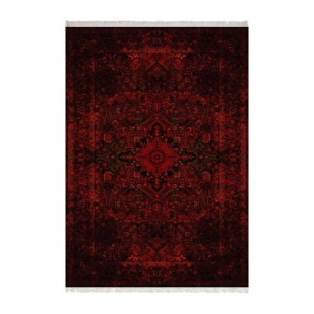 فرش ماشینی زانیس جدید زمینه لاکی