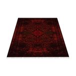 فرش ماشینی زانیس جدید زمینه لاکی