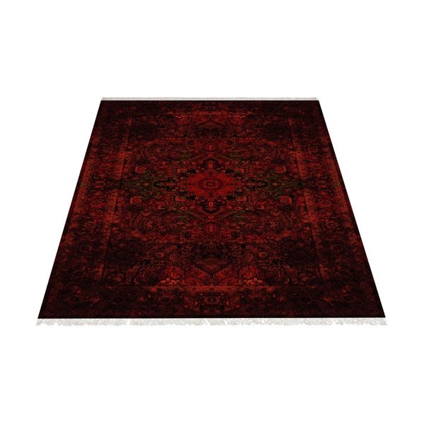 فرش ماشینی زانیس جدید زمینه لاکی