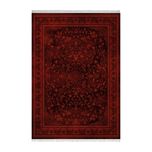 فرش ماشینی زانیس مدل جدید زمینه قرمز