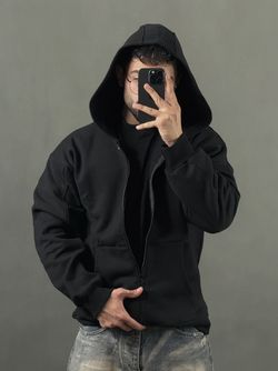 سویشرت باکسی نیوان مشکی