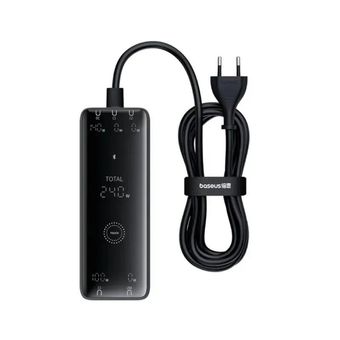 هاب شارژر 5 پورت باسئوس مدل P10163901113 توان 240 وات