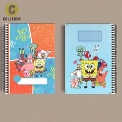 دفتر طرح باب اسفنجی (SpongeBob) - کد 01