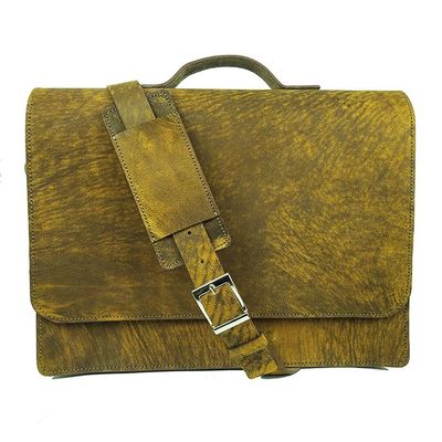 کیف اداری چرم طبیعی طرح هورس E-102