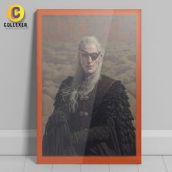 متال پوستر سریال خاندان اژدها طرح ایموند تارگرین (Aemond Targaryen) House of the Dragon - کد 02