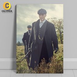 متال پوستر سریال پیکی بلایندرز طرح توماس شلبی (Tommy Shelby) Peaky Blinders - کد 07