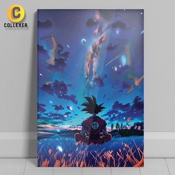 متال پوستر انیمه دراگون بال طرح سان گوکو (Son Goku) Dragon Ball - کد 03