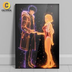 متال پوستر انیمه سولو لولینگ Solo Leveling - کد 10