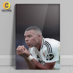 متال پوستر طرح کیلیان امباپه (Kylian Mbappe) - کد 03