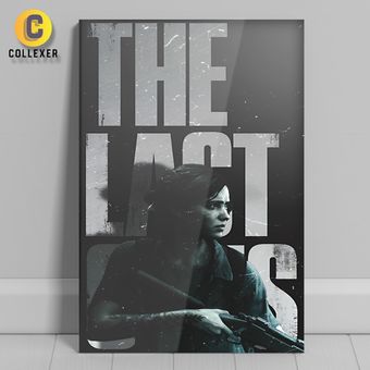 متال پوستر گیمینگ بازی آخرین بازمانده از ما 2 - د لست آف آس (The Last Of Us 2) - کد 04