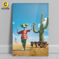 متال پوستر کارتون رنگو (Rango) - کد 01