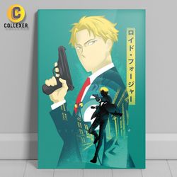 متال پوستر انیمه خانواده جاسوس (Spy × Family) - کد 07