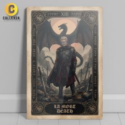 متال پوستر سریال خاندان اژدها طرح دیمون تارگرین (Daemon Targaryen) House of the Dragon - کد 03