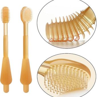 مسواک لثه ای سیلیکونی نوزاد Baby Crown | مسواک انگشتی نرم به همراه جعبه نگهداری