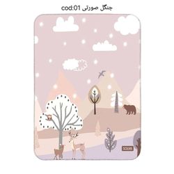 زیرانداز تعویض ضد آب سلیکا طرح حیوانات | نرم، ضدحساسیت و کاملاً ضدآب