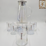 پارچ و لیوان هفت رنگ