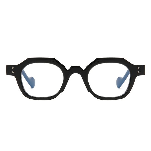 فریم عینک طبی ویفرر مدل SZ2002 Obsidian مناسب برای صورت گرد و بیضی 