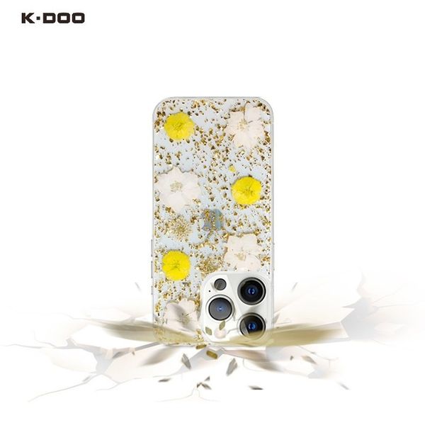 قاب iphone 13Promax برند کی-دوو K-DOO flowers series
