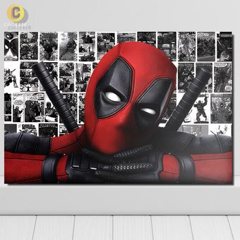 متال پوستر طرح ددپول (Deadpool) - کد 02