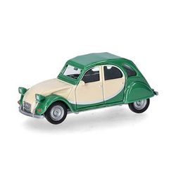 Citroën 2CV Charleston, green/beige 020817-007