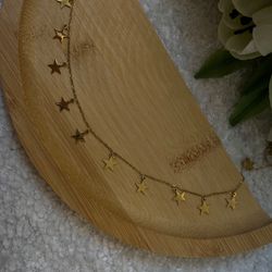 گردنبند ریسه ای ستاره
