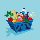 سبد مواد غذایی