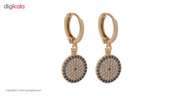 گوشواره طرح چشم نظر مدل SH520