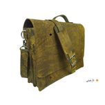 کیف اداری چرم طبیعی طرح هورس کد E-102