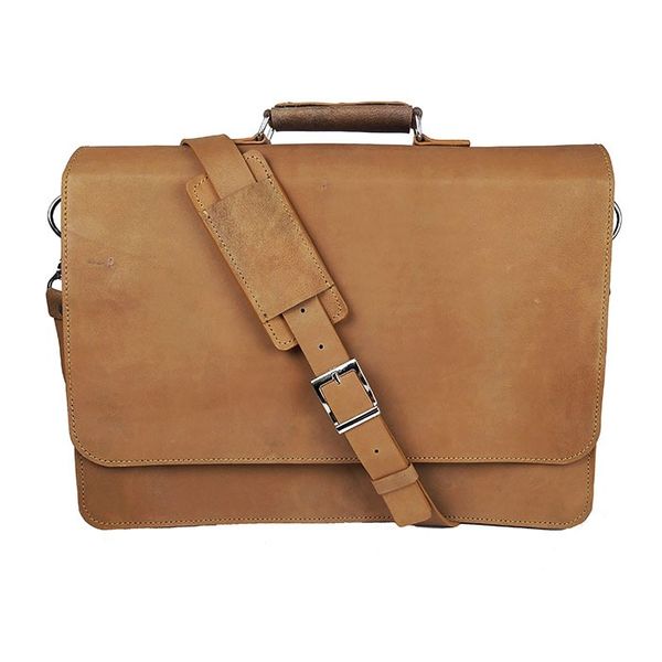 کیف اداری چرم طبیعی طرح هورس کد E-102