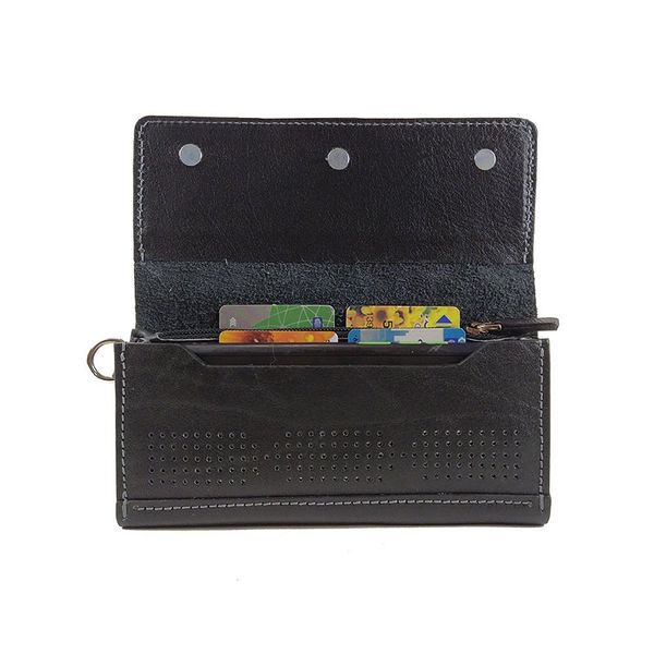 کیف گوشی چرم طبیعی G-104 (حمل بصورت کمری/دستی)