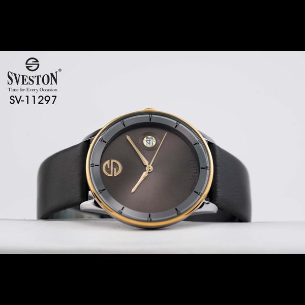 ساعت سویستون چرمی مردانه صفحه توسی