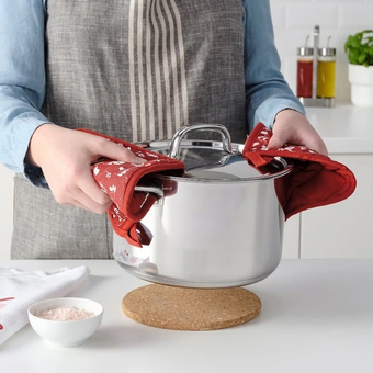 دستگیره پارچه ای ایکیا مدل INAMARIA بسته 2 عددی
